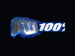 Trek Bikes 100% Accuri 2 Clear Lens Goggles Blue Hot
