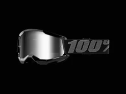 Trek Bikes 100% Strata 2 Mirror Lens Goggles Visibility Yellow/Red Cheap