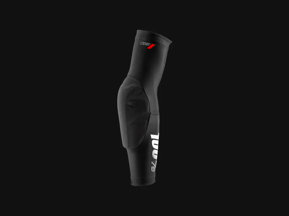 Trek Bikes 100% Teratec Elbow Guards Black/White Fashion