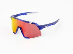 Trek Bikes 100% Trek Team Edition S3 HiPER Lens Sunglasses Blue/Red Hot