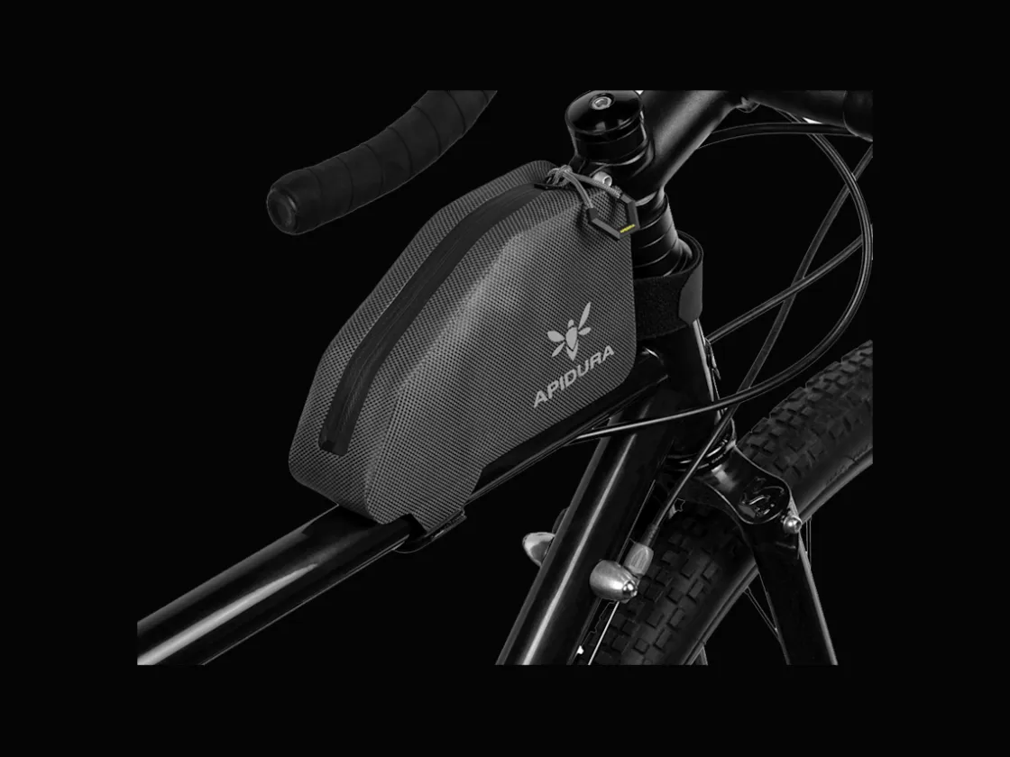 Trek Bikes Apidura Expedition Top Tube Pack Light Grey Hot