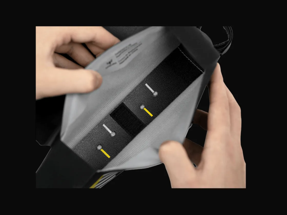 Trek Bikes Apidura Racing Bolt-On Top Tube Bag Black Fashion