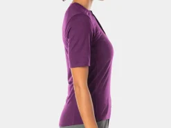 Trek Bikes Bontrager Adventure Women's Wool Blend Cycling Henley Clearance