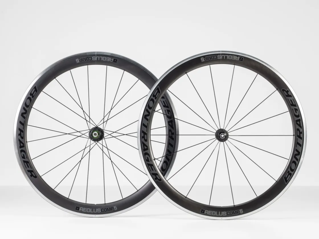 Trek Bikes Bontrager Aeolus Comp 5 TLR Road Wheel Black/Anthracite Store