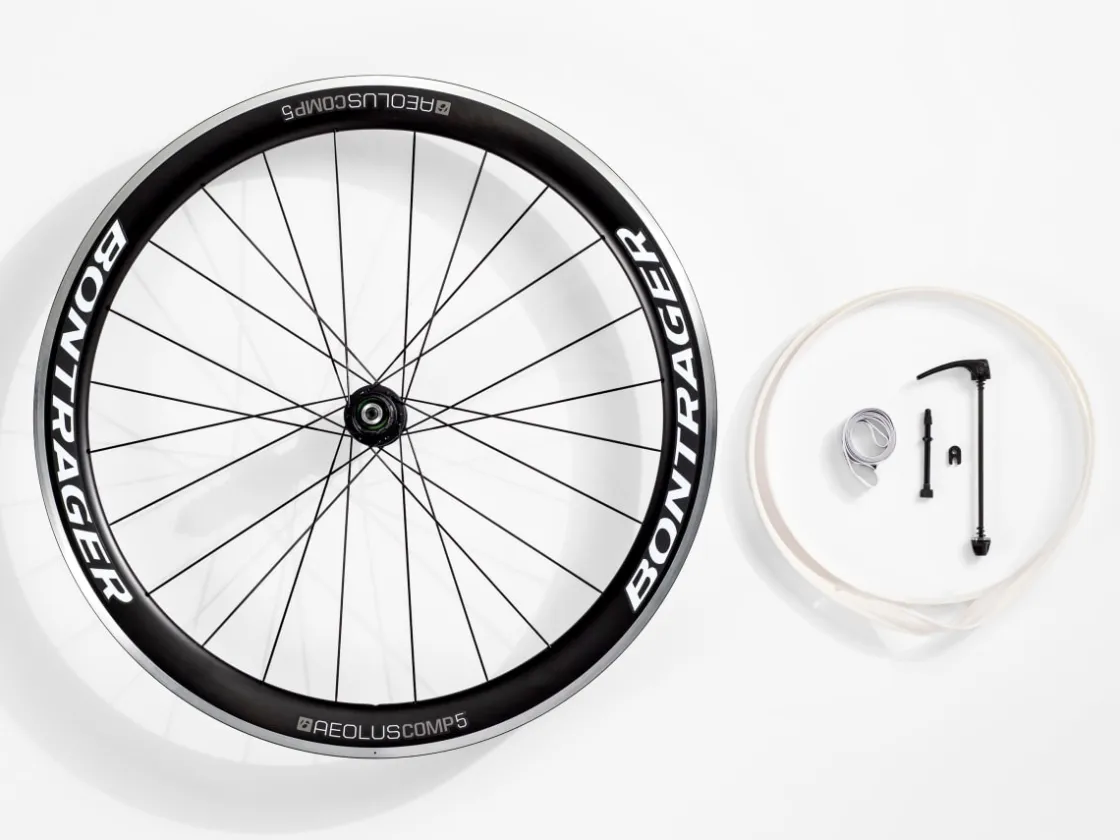 Trek Bikes Bontrager Aeolus Comp 5 TLR Road Wheel Black/Anthracite Store