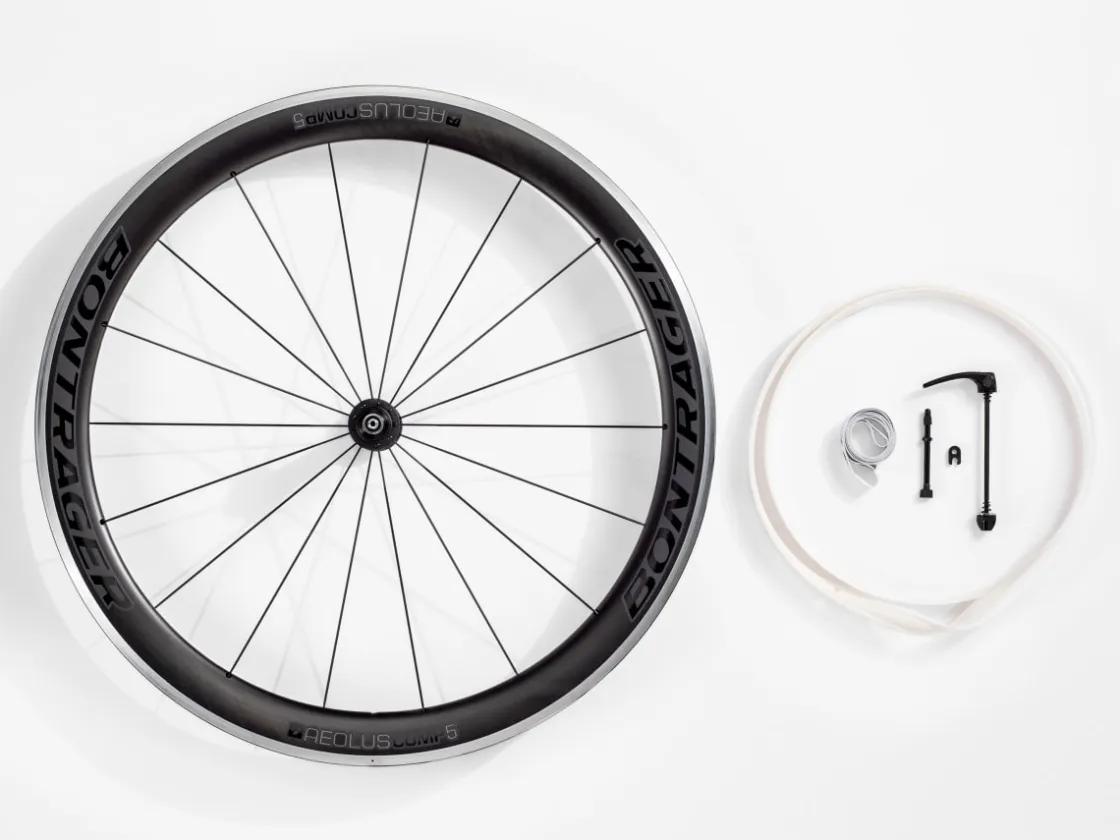Trek Bikes Bontrager Aeolus Comp 5 TLR Road Wheel Black/Anthracite Store