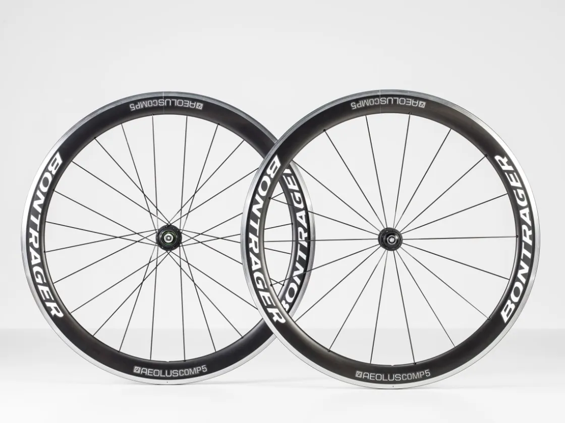 Trek Bikes Bontrager Aeolus Comp 5 TLR Road Wheel Black/Anthracite Store