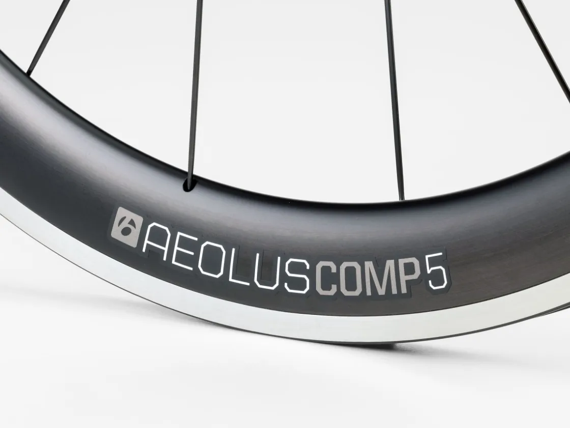 Trek Bikes Bontrager Aeolus Comp 5 TLR Road Wheel Black/Anthracite Store