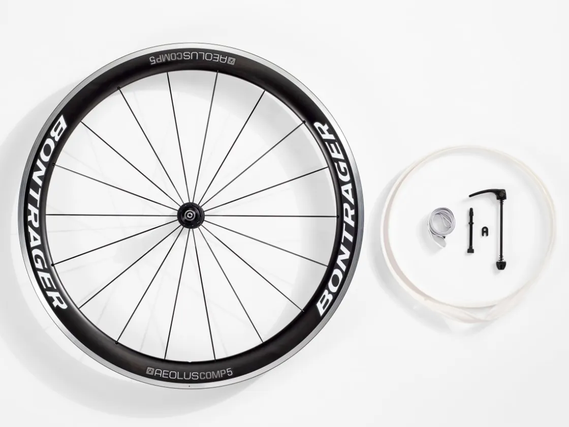 Trek Bikes Bontrager Aeolus Comp 5 TLR Road Wheel Black/Anthracite Store