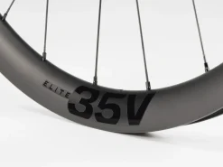 Trek Bikes Bontrager Aeolus Elite 35V TLR Disc Road Wheel Black Store