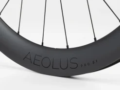 Trek Bikes Bontrager Aeolus Pro 51 TLR Disc Road Wheel Black Online
