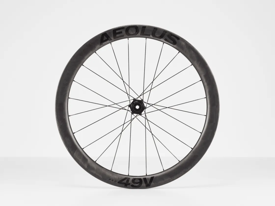 Trek Bikes Bontrager Aeolus Pro 49V Disc TLR Road Wheel Black Hot