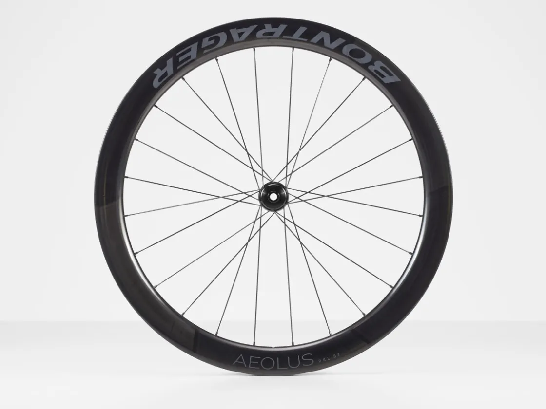 Trek Bikes Bontrager Aeolus RSL 51 TLR Disc Road Wheel Black Discount