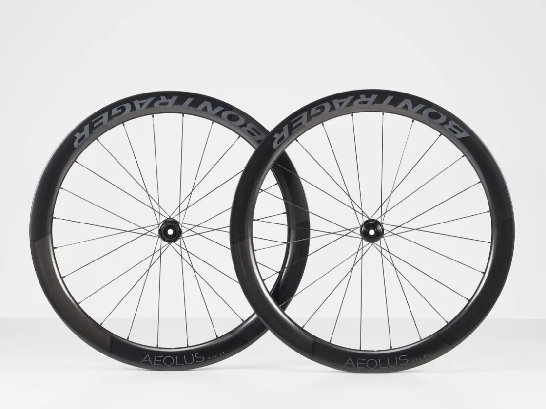 Trek Bikes Bontrager Aeolus RSL 51 TLR Disc Road Wheel Black Discount