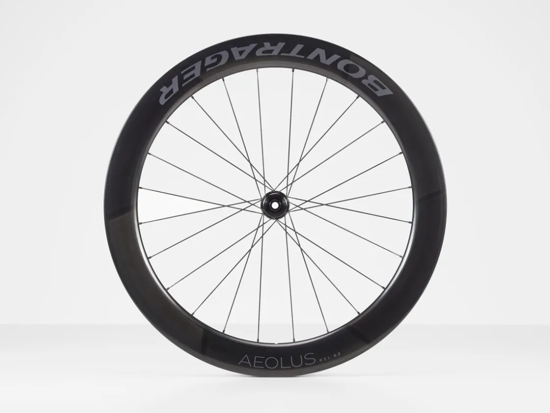 Trek Bikes Bontrager Aeolus RSL 62 TLR Disc Road Wheel Black Hot