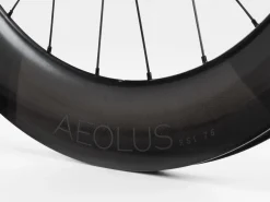 Trek Bikes Bontrager Aeolus RSL 75 TLR Disc Road Wheel Black Outlet