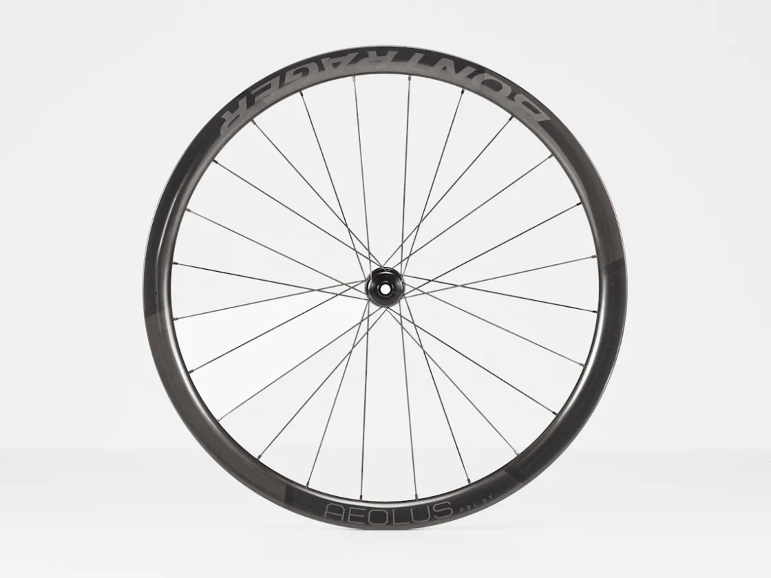 Trek Bikes Bontrager Aeolus RSL 37 Tubular Disc Road Wheel Black Best Sale