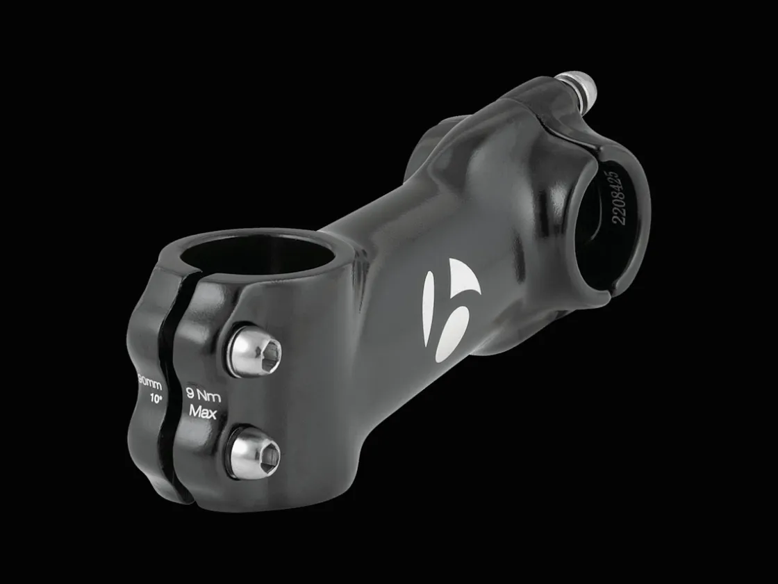 Trek Bikes Bontrager Approved 25.4mm Handlebar Clamp Stem Black Best Sale