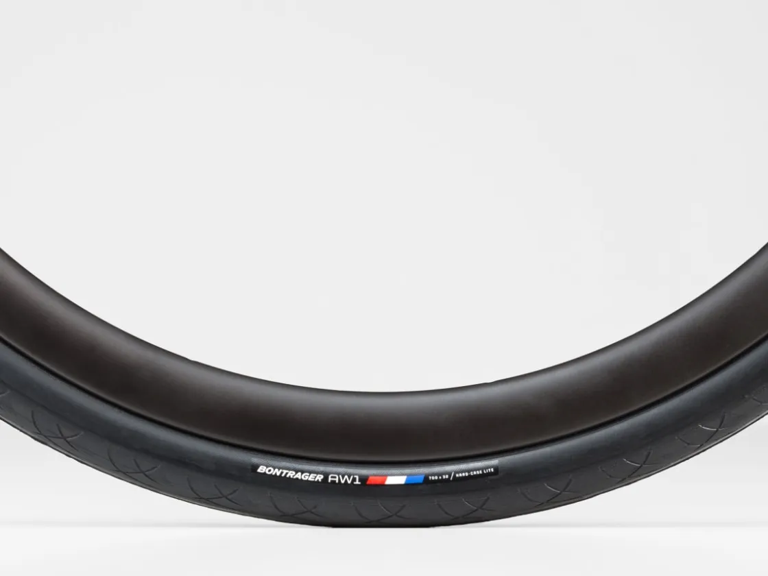 Trek Bikes Bontrager AW1 Hard-Case Lite Road Tire Black Store