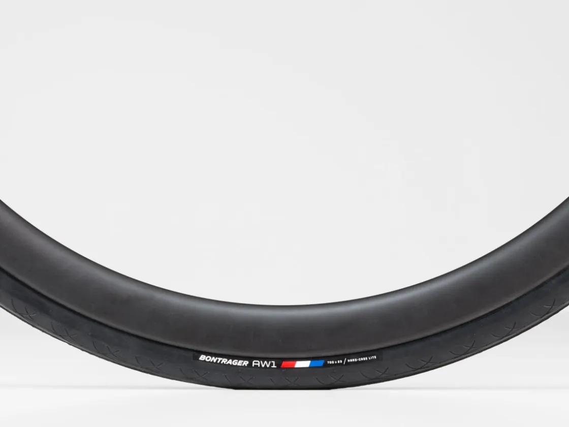 Trek Bikes Bontrager AW1 Hard-Case Lite Road Tire Black Store