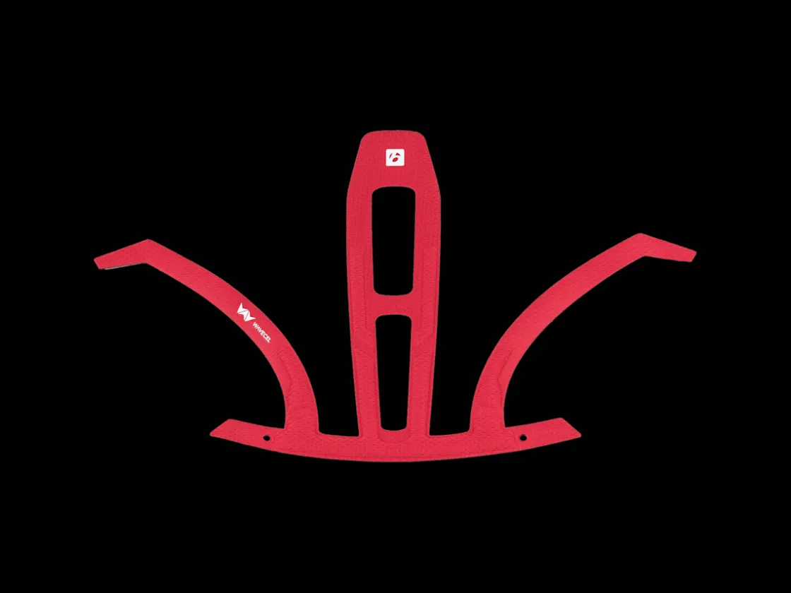 Trek Bikes Bontrager Charge WaveCel Bike Helmet Fit Pad Red Discount