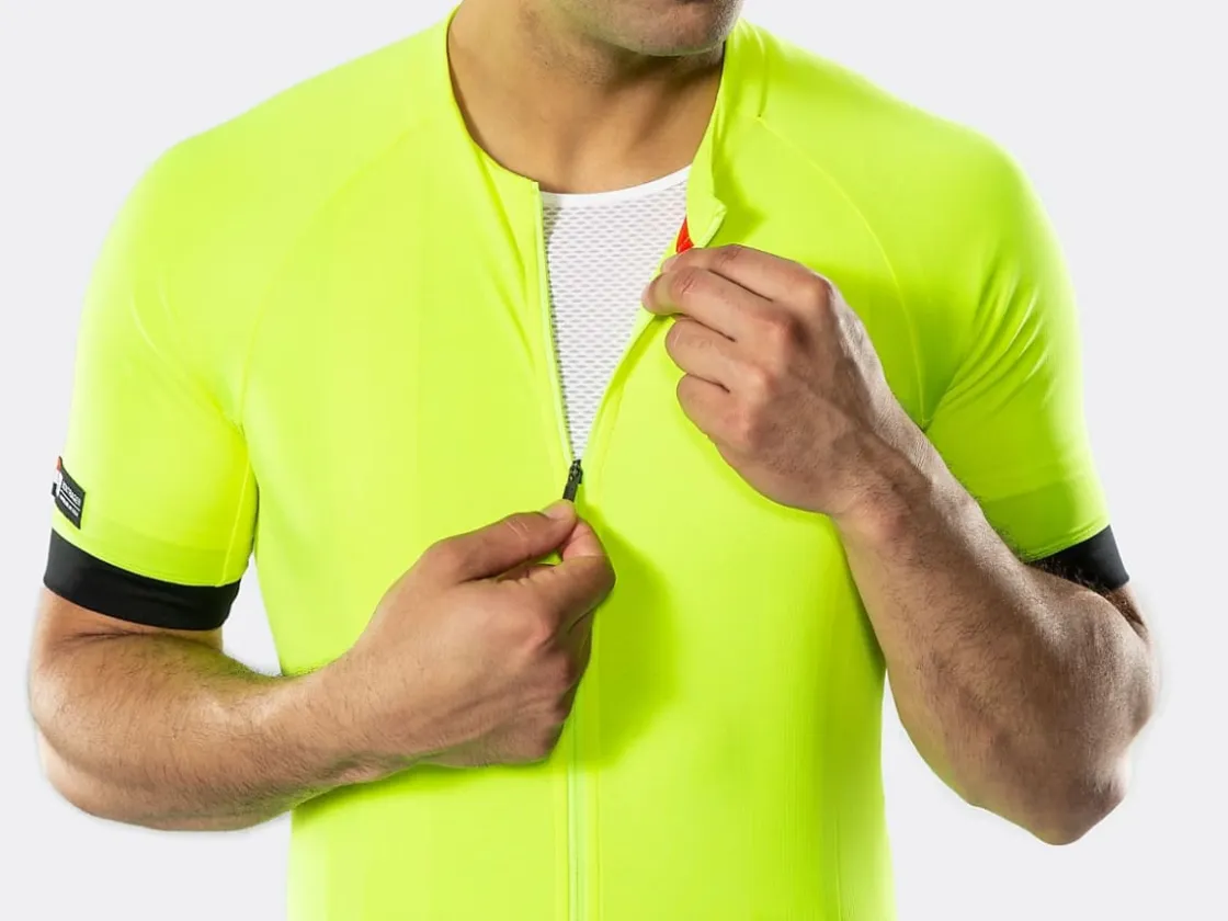 Trek Bikes Bontrager Circuit Cycling Jersey Visibility Yellow Outlet