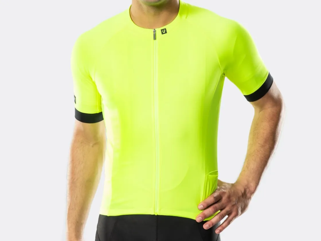 Trek Bikes Bontrager Circuit Cycling Jersey Visibility Yellow Outlet