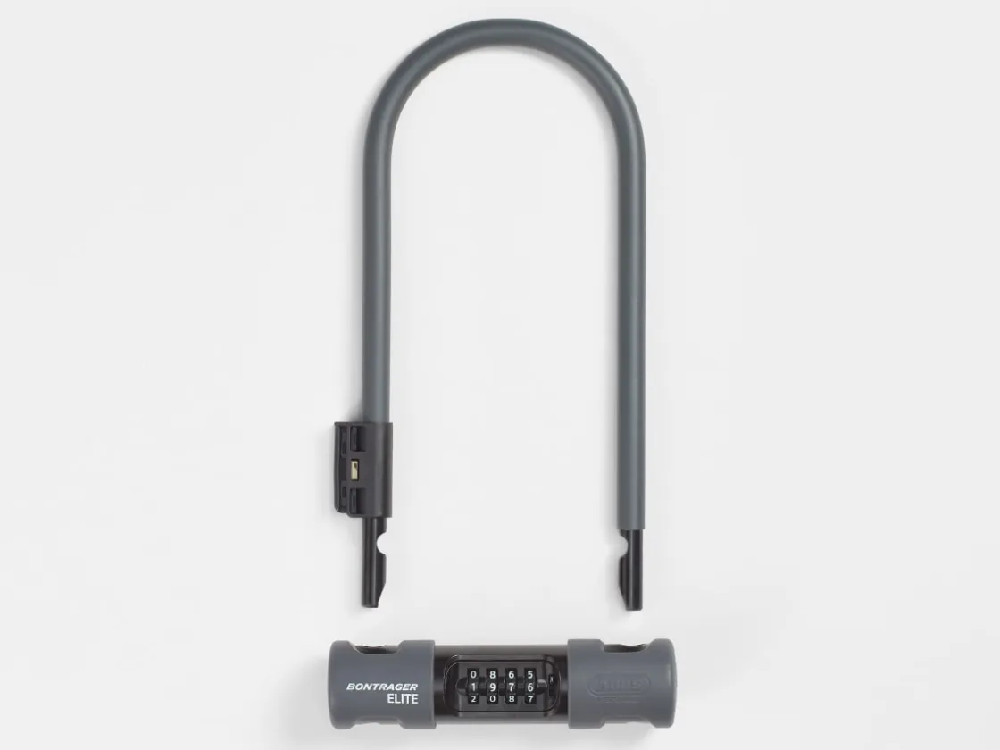 Trek Bikes Bontrager Elite Combo U-Lock with 4' Cable Black Sale