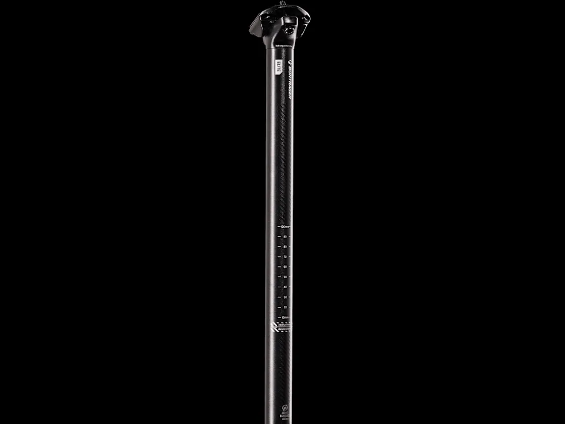 Trek Bikes Bontrager Elite Seatpost Black Flash Sale