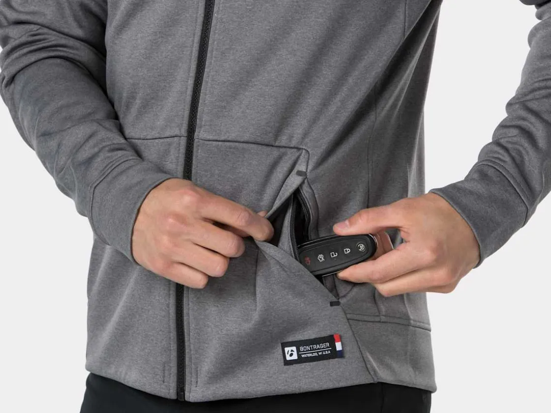 Trek Bikes Bontrager Evoke Mountain Bike Hoodie Charcoal New