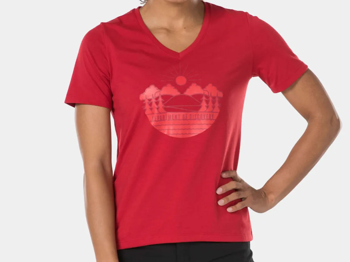 Trek Bikes Bontrager Evoke Women's Mountain Bike Tech Tee Hot