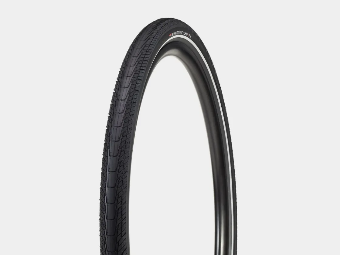 Trek Bikes Bontrager H2 Hard-Case Ultimate Reflective Hybrid Tire Black/Reflective Outlet