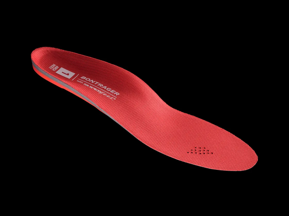 Trek Bikes Bontrager inForm BioDynamic Low Arch Insoles Red New