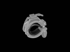Trek Bikes Bontrager Ion Hard Mount 25.4mm Adapter Black New