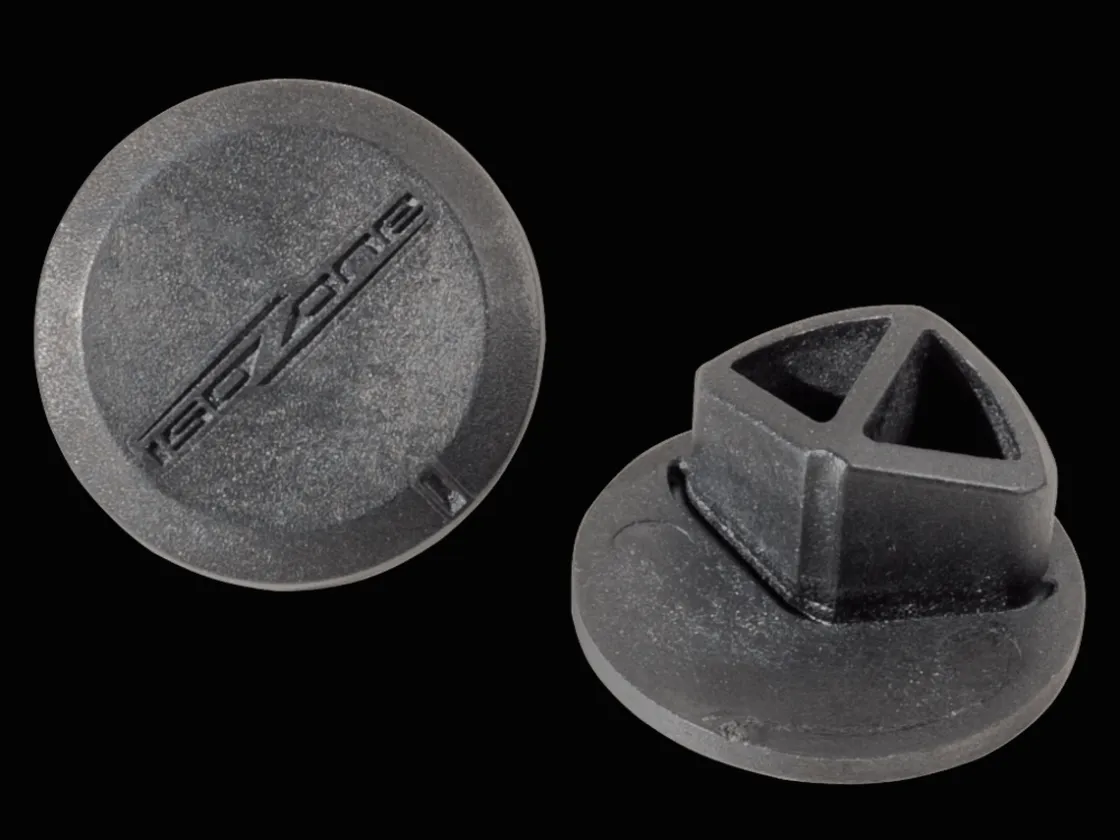 Trek Bikes Bontrager IsoZone Handlebar Plugs Black Clearance