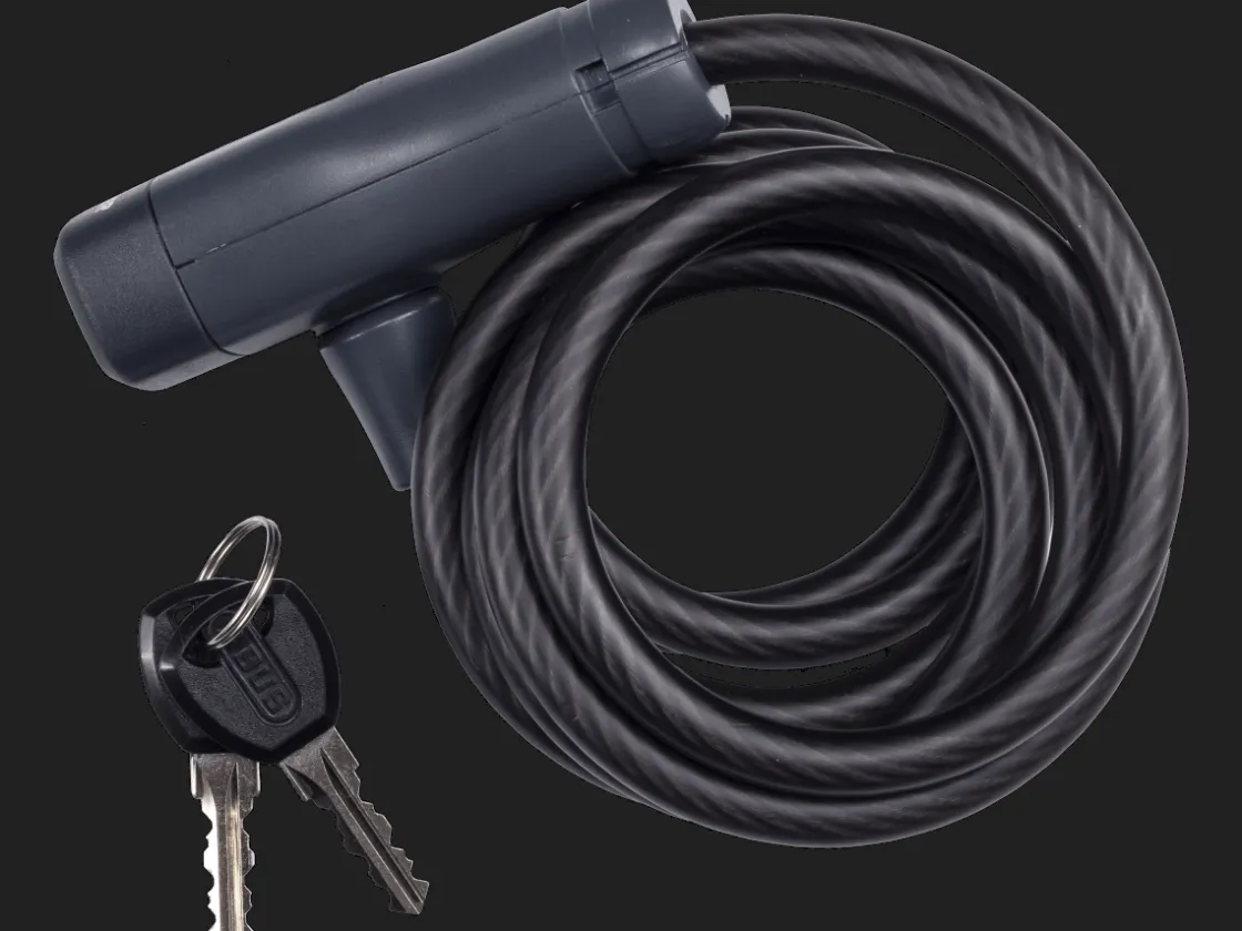 Trek Bikes Bontrager Keyed Cable Lock Black Clearance