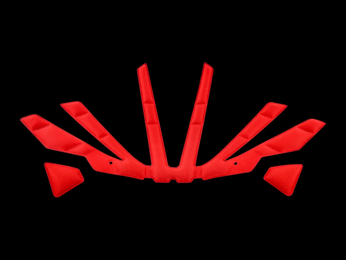 Trek Bikes Bontrager Lithos/Rally Helmet Fit Pad Kit Red Best Sale