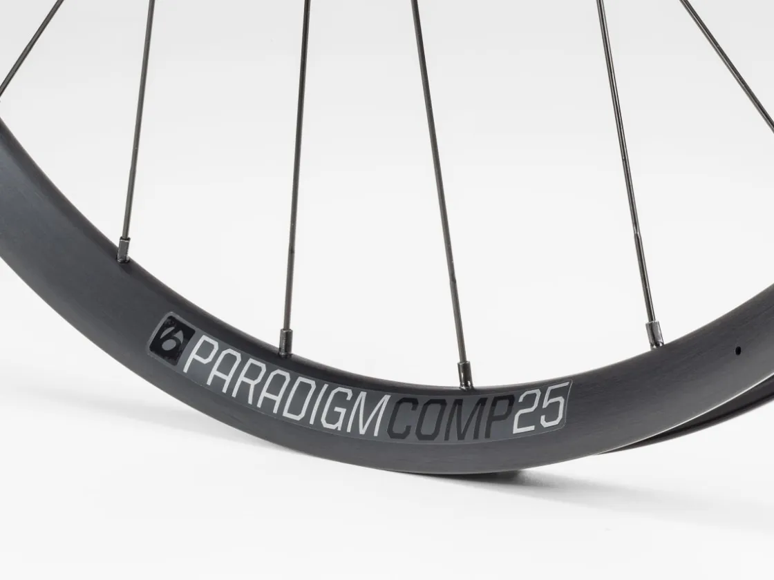 Trek Bikes Bontrager Paradigm Comp 25 TLR Disc Road Wheel Black Store