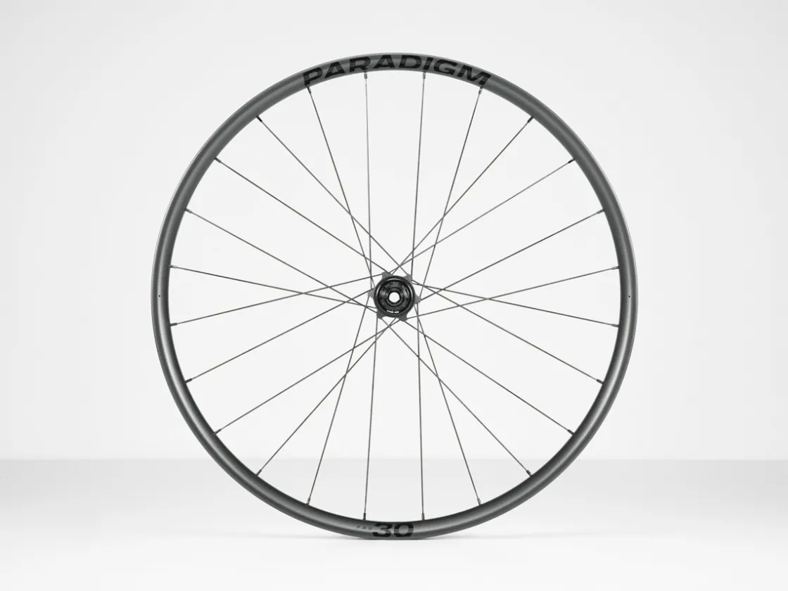 Trek Bikes Bontrager Paradigm Pro 30 TLR Disc Road Wheel Black New