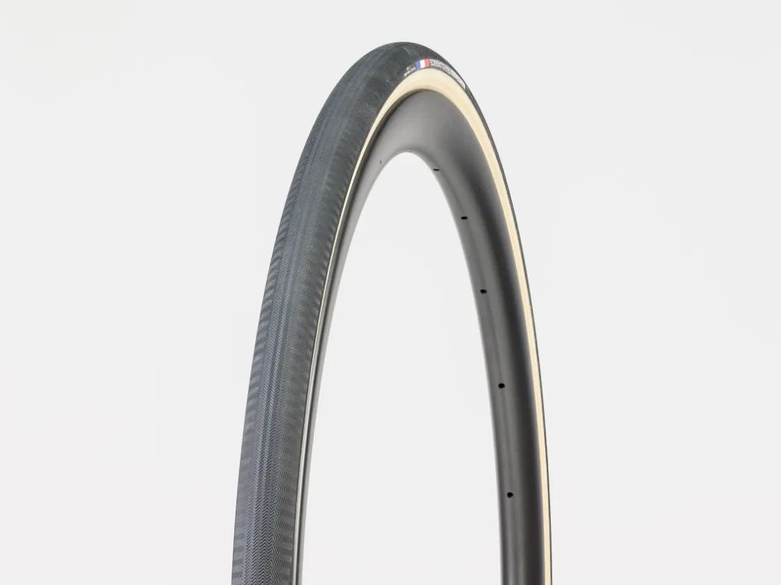 Trek Bikes Bontrager R4 Classics Hard-Case Lite Road Tire Black/Natural Cheap