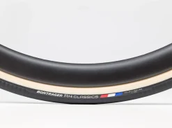 Trek Bikes Bontrager R4 Classics Hard-Case Lite Road Tire Black/Natural Cheap