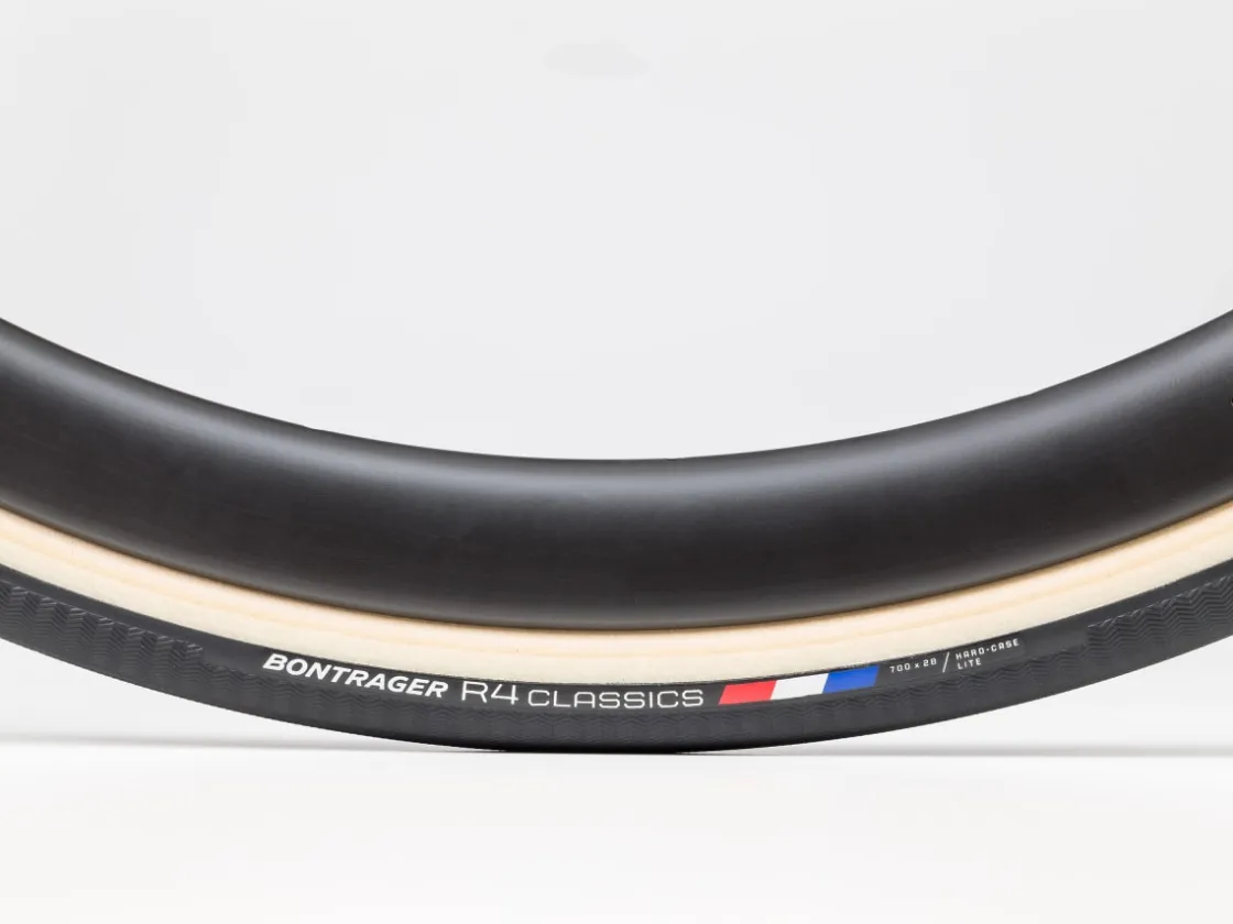 Trek Bikes Bontrager R4 Classics Hard-Case Lite Road Tire Black/Natural Cheap