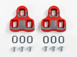 Trek Bikes Bontrager Road Clipless 6 Degree Pedal Cleat Set Red Shop