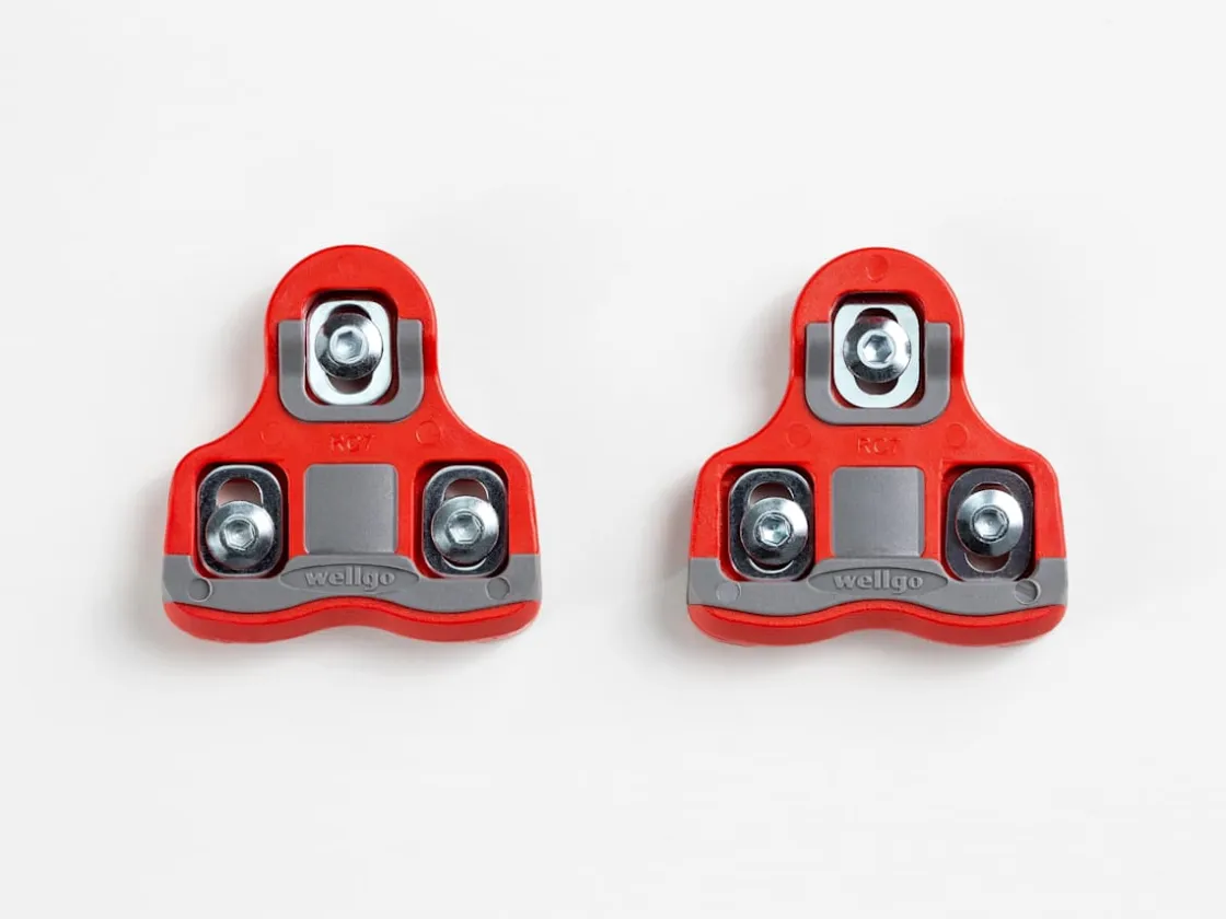 Trek Bikes Bontrager Road Clipless 6 Degree Pedal Cleat Set Red Shop