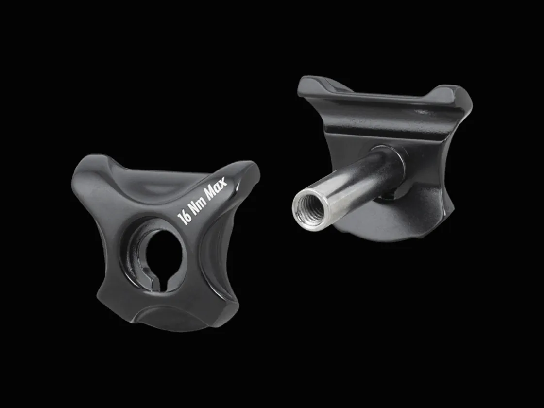 Trek Bikes Bontrager Rotary Head Seatpost 7x7mm Saddle Clamp Ears Black Cheap