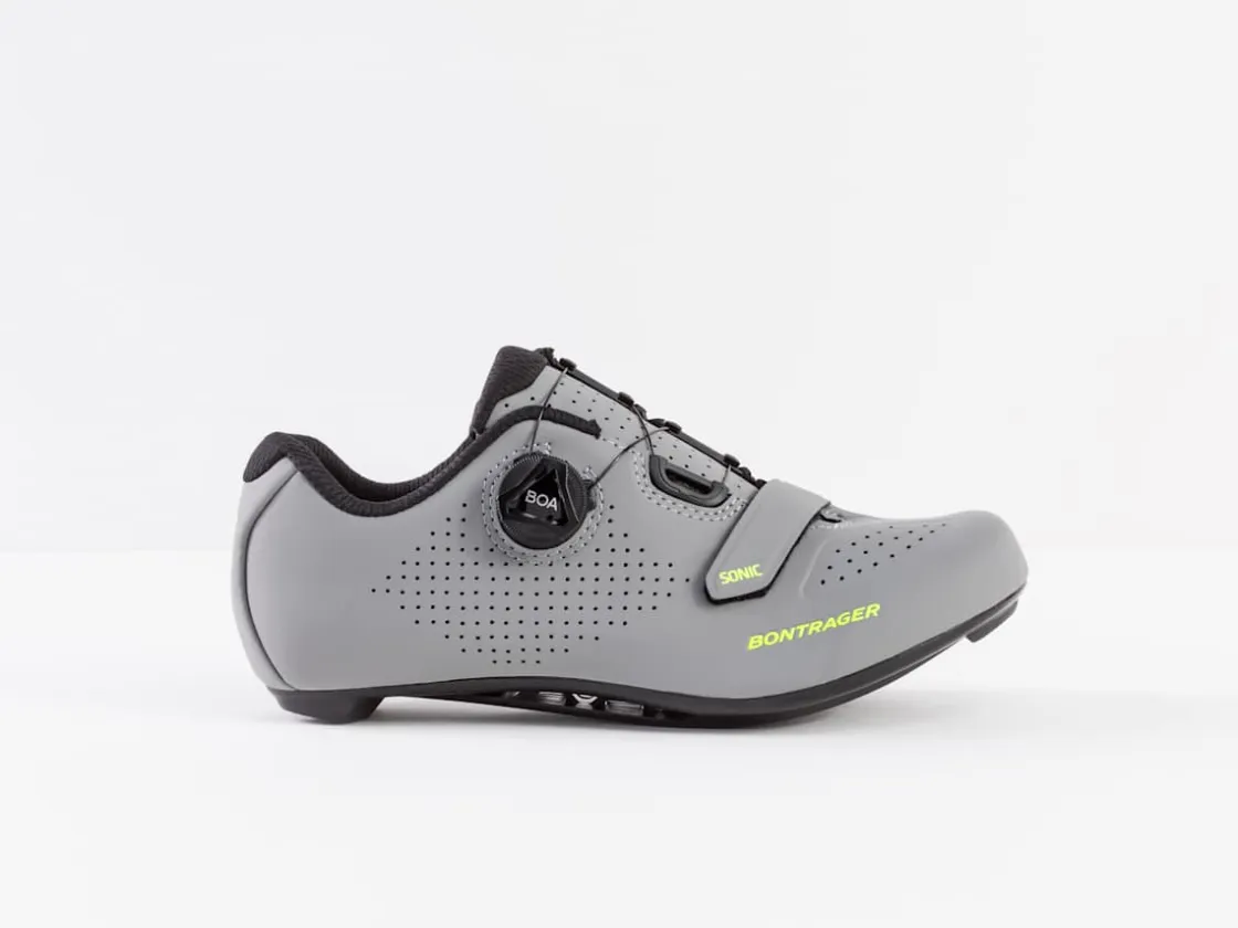 Trek Bikes Bontrager Sonic Women's Road Cycling Shoe Gravel/Volt Hot