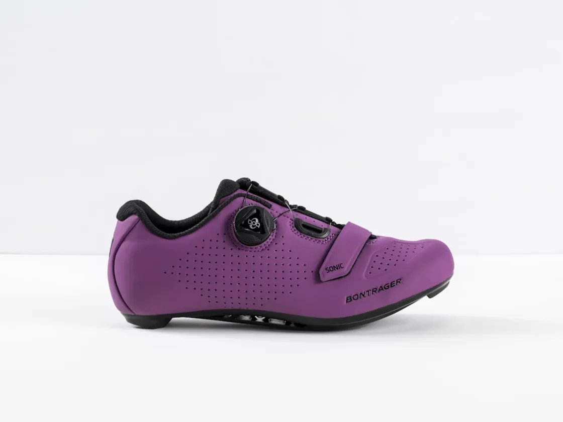 Trek Bikes Bontrager Sonic Women's Road Cycling Shoe Gravel/Volt Hot