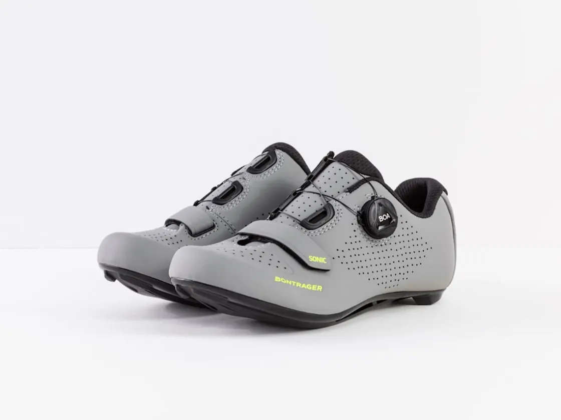Trek Bikes Bontrager Sonic Women's Road Cycling Shoe Gravel/Volt Hot