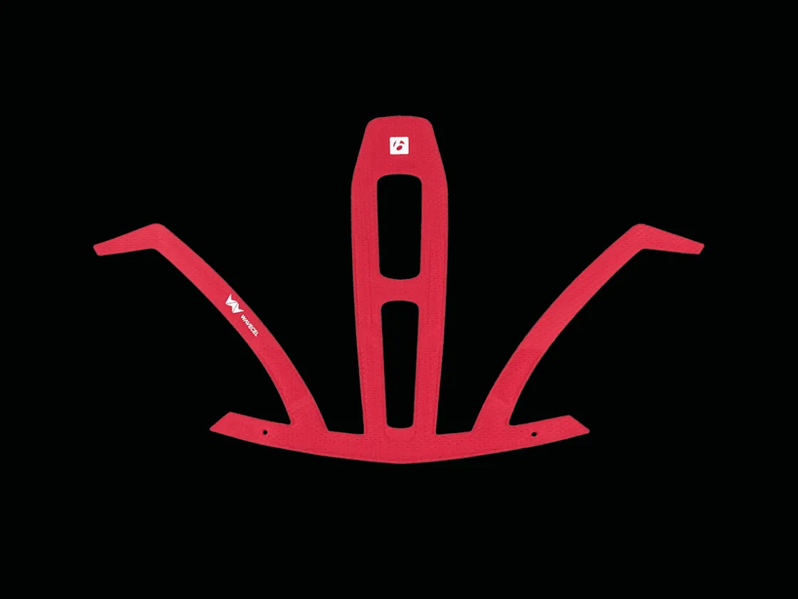 Trek Bikes Bontrager Specter WaveCel Bike Helmet Fit Pad Red Shop