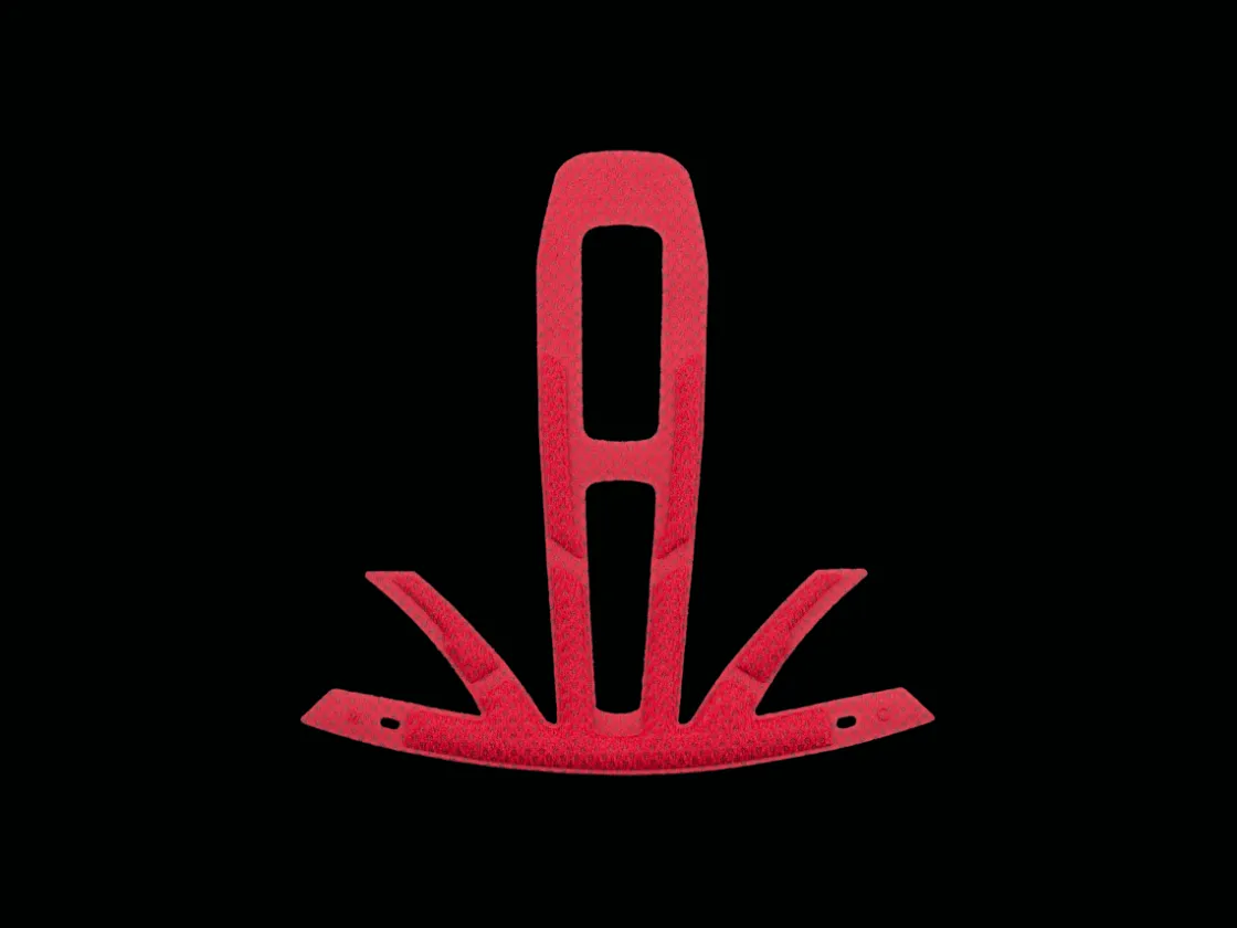 Trek Bikes Bontrager Starvos WaveCel Bike Helmet Fit Pad Red Hot